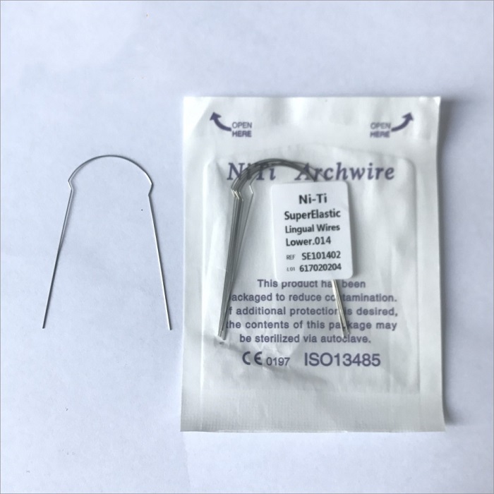 Manufacturer Dental NITI  Lingual Archwire round type