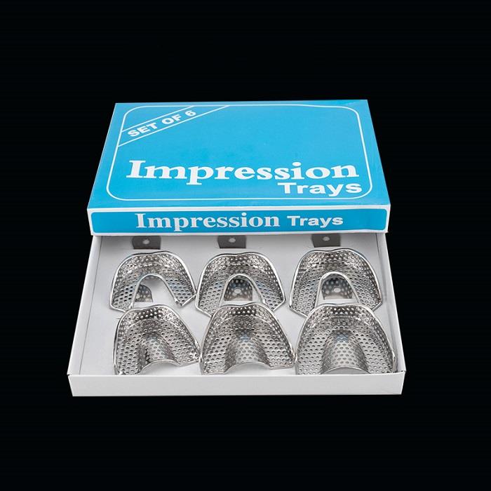 Stainless Steel Impression Tray with holes