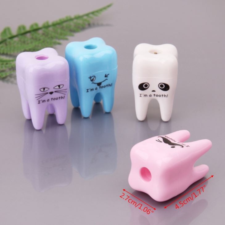 Tooth Shaped Pencil Sharpener
