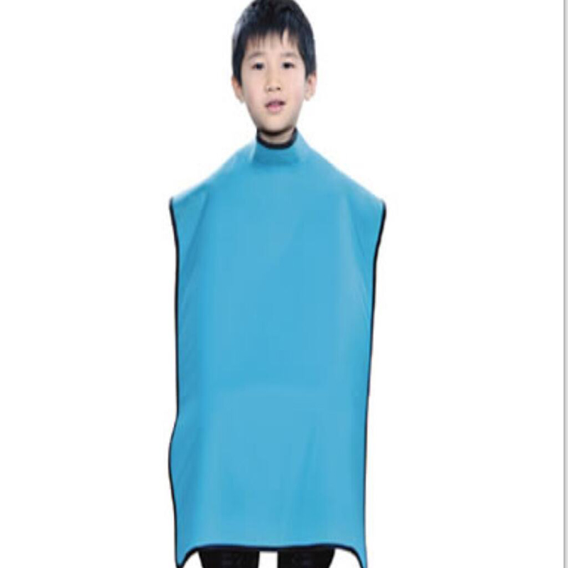 high-collar waistcoat apron