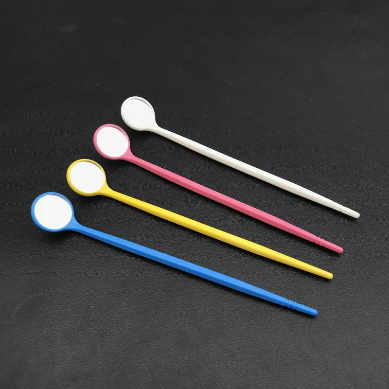 Dental Disposable Mouth Exam Mirrors Plastic