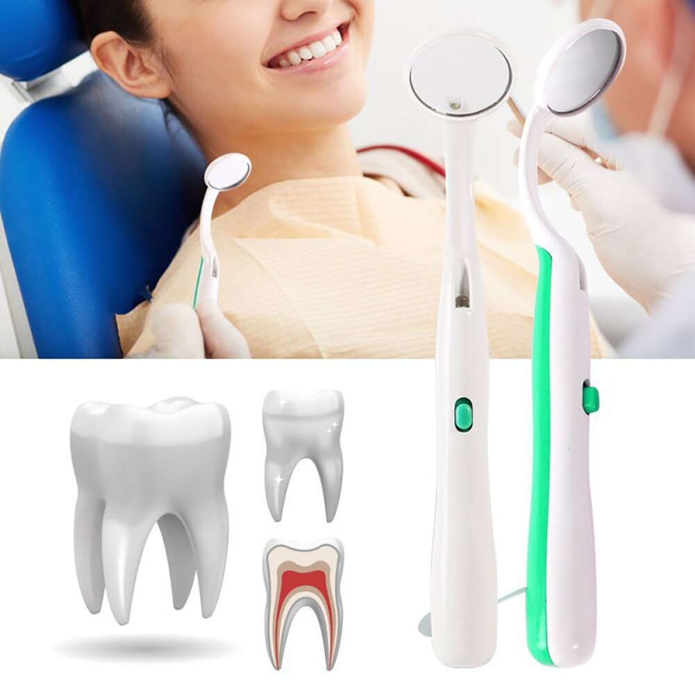 Dental Mouth Mirror with LED Light