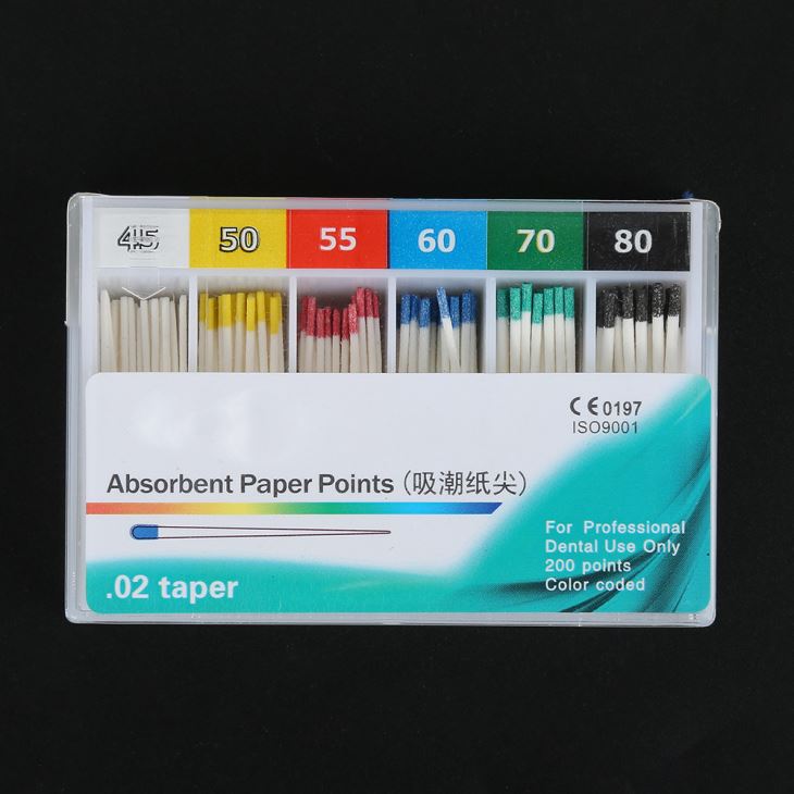 02 taper Absorbent Paper Point