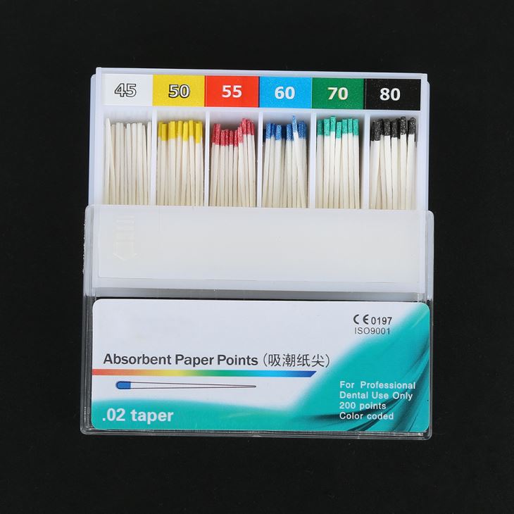 02 taper Absorbent Paper Point