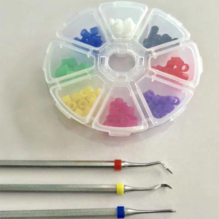 Dental Silicone Instrument Color Code Rings