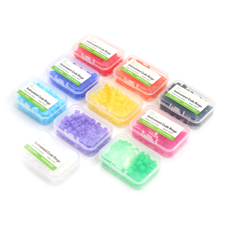 Dental Silicone Instrument Color Code Rings